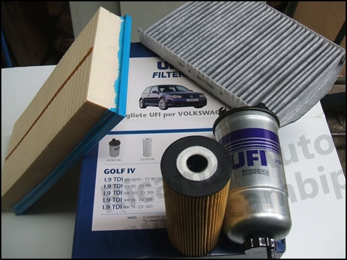 1.6 16 V ATN AUS olio aria filtro carburante 1J 2000-2005 KIT Di Servizio Per VW Golf MK4 