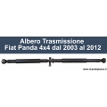 Albero Trasmissione Completo Fiat Panda 4x4 dal 2003 al 2012