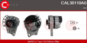 alternatore fiat cinquecento seicento panda 900 46231650 46472225 46528045 casco