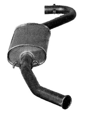 marmitta silenziatore posteriore imasaf fiat ducato jumper boxer 230 1994 2002