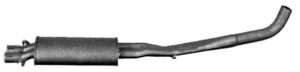 marmitta silenziatore centrale alfa romeo 75 1600 1800 2000 twin spark 3000 v6