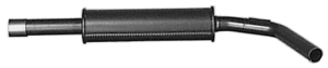 Marmitta silenziatore centrale Imasaf 72.04.06 per VW Polo, Polo Iii