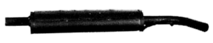 Marmitta silenziatore centrale Imasaf IN.35.06 per Austin Allegro I Hatchback (ADO 67)