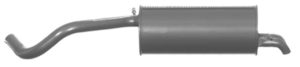 Marmitta silenziatore posteriore Imasaf 71.85.07 per Skoda Fabia I, Fabia II - Seat Ibiza Iii - VW Polo IV