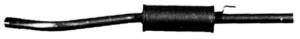 Marmitta silenziatore posteriore Imasaf IN.35.07 per Austin Allegro I Hatchback (ADO 67)