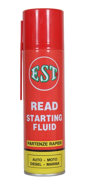 Bomboletta spray da 250 ml di fluido per avviamento motori a benzina e diesel