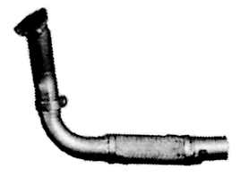 Tubo gas scarico Imasaf 26.45.01 per Fiat Ritmo